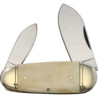 Rough Rider 139 Baby Sunfish Folding Pocket Knife with White Bone Handle