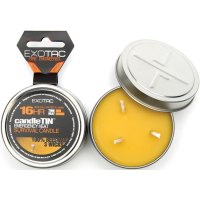 Exotac Fire Starters 2120HOT Sixteen Hour Hot Burning Version Candletin Emergency Heat Survival Candle