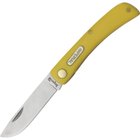 Imperial Schrade 22Y Sodbuster Folding Pocket Knife with Yellow Composition Handle