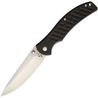 Bear Ops A300ALBKS Bear Swipe III Black Drop Point Linerlock Folding Pocket Knife