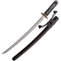 Dragon King 35300 Dragon King Sword Pine Crane Wakizashi with White Rayskin Handle