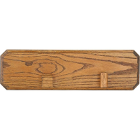 Bear & Son BWP Bowie Wall Plaque with Solid Wood Construction