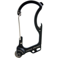 Outdoor Element EF1BK Firebiner EDC Carabiner with Titanium Coated Stainless Body