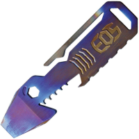 EOS SHKF Shark Multi Tool Flame Anodized Finish with Titanium Construction