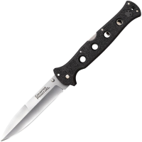 Cold Steel 10AA Counter Point XL AUS10A Stainless Blade Knife with Black Griv-Ex Handle