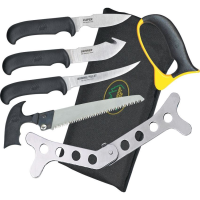 Outdoor Edge BL1 Butcher-Lite Field Kit with Black Rubberized Handle