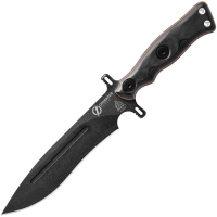 TOPS OP702 Operator 7 Blackout Edition with Black Canvas Micarta and G10 Handle