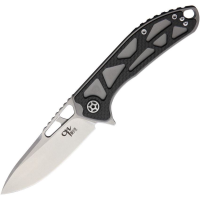 CH Knives 3009 Lightweight Framelock Knife Gray Handles