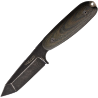 Bradford Knives 35S109 Guardian 3.5 Stonwash Fixed Blade Knife Camo Linen Handles