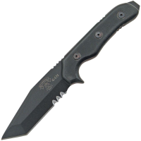 TOPS SKY01 Sky Marshall Fixed Tanto Point Blade Knife with Black G-10 Handles