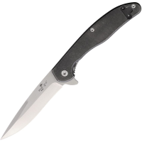 Bear & Son 36034 Slim Flipper Knife Black Handles