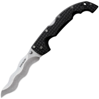 Cold Steel 29AXW Kris Voyager Lockback Knife Black Handles