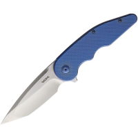VDK 009 Wasp Framelock Knife Blue Handles