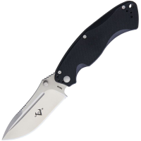 V NIVES 11GPBK Olympian Linerlock Knife Black G10