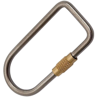 Flytanium 642 Ti Flat Oval Keyring