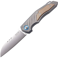 MKM TNCT Root Slip Joint Satin Folding Knife Natural Handles