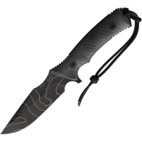 Acta Non Verba M311004 M311 Spelter Tactical Fixed Blade Knife Black Handles