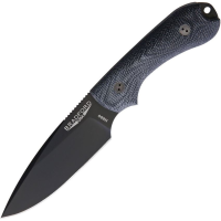 Bradford 3FE101B Guardian 3D Black DLC Fixed Blade Knife Black Handles