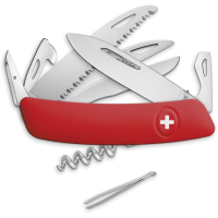 Swiza Pocket Knives 1301000 D09 Pocket Knife Red