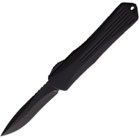 Heretic 0336APUCF Auto Manticore X OTF Black Knife Black Handles