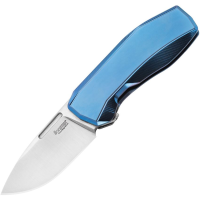 Lion Steel N1BL N.One Magnacut Folding Knife Blue Handles