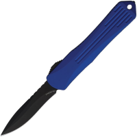 Heretic 0256ABLUCF Auto Manticore S OTF Black Knife Blue Handles