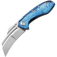 Kansept 1031M1 KTC3 Stonewashed Linerlock Knife Timascus Handles