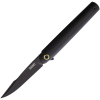 ZIEBA 006H Six Harpoon Framelock Knife Black Handles