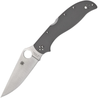 Spyderco 258GPGYCW Stretch 2 XL Lockback Knife Gray Handles