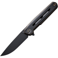 We 220263 Navo Back Stonewashed Linerlock Knife Black/Bronze Handles