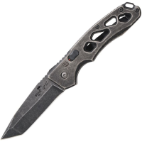 Bear & Son AC1200TISW Auto Bold Action XII Black Knife Black Handless