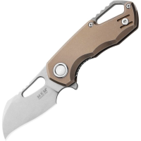 MKM-Maniago FX03M1TBR Isonzo Linerlock Knife with Hawkbill Titanium Handles