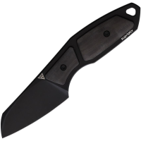 Suprlativ 002 Hella Black Fixed Blade Knife Black