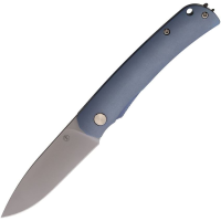 PMP 050 User II Framelock Knife Blue Titanium Handles