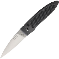 Bear & Son AC800S Auto Incognito Recess Lock Satin Knife Gray Handless