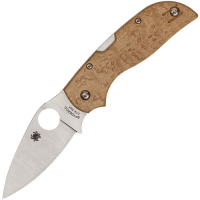 Spyderco 152WDP Chapparal Lockback Knife Maple Handles