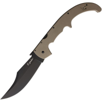 Cold Steel 62MGCDEBK XL Espada Black Lockback Knife Dark Earth Handles