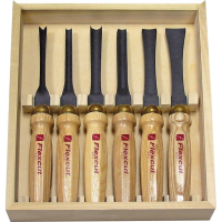 Flexcut MC150 Six Piece Mallet Starter Set Carbon Steel Blade with Wood Handle