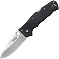 Cold Steel 62QCFB Silver Eye Lockback Knife Carbon Fiber Handles