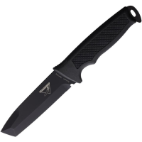 Waffentechnik B2 Buddy 2 Black Fixed Blade Knife Black Handles