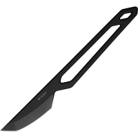 Glidr 001 Sweeney Scalpel Neck Black Fixed Blade Knife