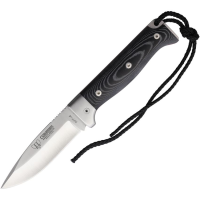 Cudeman 384M MT4 Lockback Knife Black Micarta