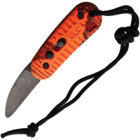Colonial 213 Auto CKC Series Button Lock Black Knife Orange Camo Handles