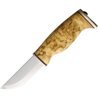 Arctic Legend 941 Hunter's Satin Fixed Blade Knife Curly Birch Handles