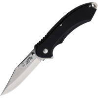 ABKT TAC 1032B Switch Linerlock Knife Black Handles
