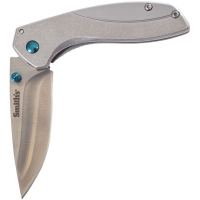 Smith's Sharpeners 51245 Noesis Framelock Knife Gray Handles