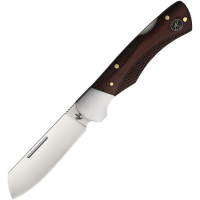 Roper 0038 Klondike Lockback Knife Brown Checkered Handles