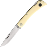 Roper 0032YD Pecos Tumble Weed Lockback Knife Yellow Delrin Handles