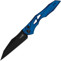 Kershaw 7650BLU Auto Launch 13 Button Lock Black Knife Blue Handles
