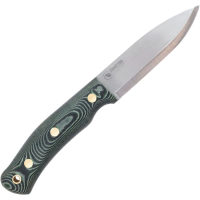 Casstrom 14107 No.10 Forest Satin Fixed Blade Knife Green Handles